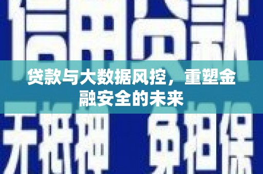临猗贷款与大数据风控，重塑金融安全的未来