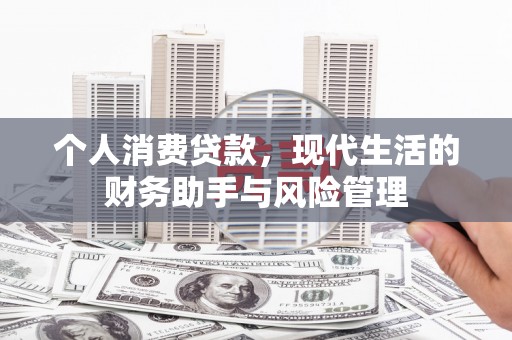 禄丰个人消费贷款，现代生活的财务助手与风险管理