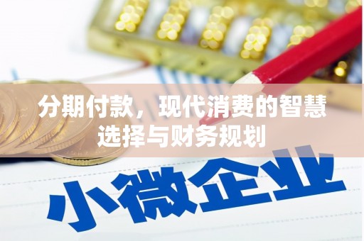 乐东分期付款，现代消费的智慧选择与财务规划