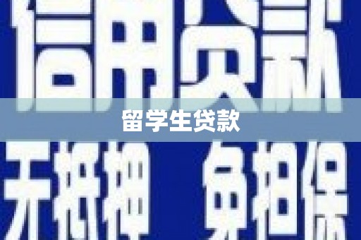 乌伊岭留学生贷款