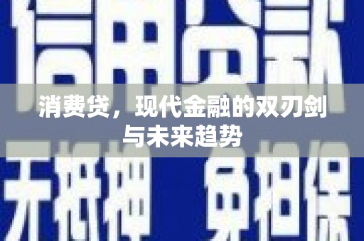 台安消费贷，现代金融的双刃剑与未来趋势