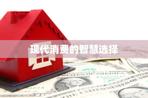 新兴现代消费的智慧选择