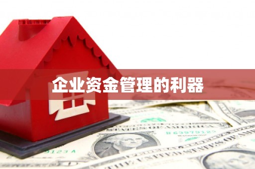 灌云企业资金管理的利器